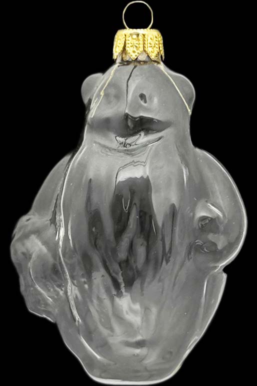 Стеклянная елочная игрушка Заготовка Леший 12,8 см 161524400